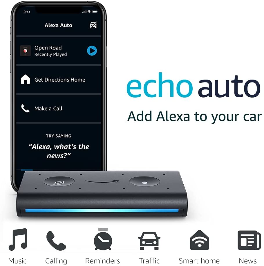 Echo Auto- Hands-free Alexa in Your Car with Your Phone (6975974965431)